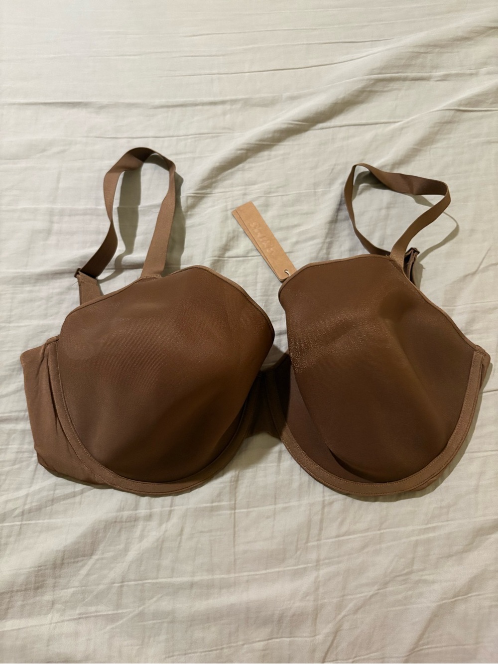 NWT SKIMS Weightless Demi Bra Sienna 38H